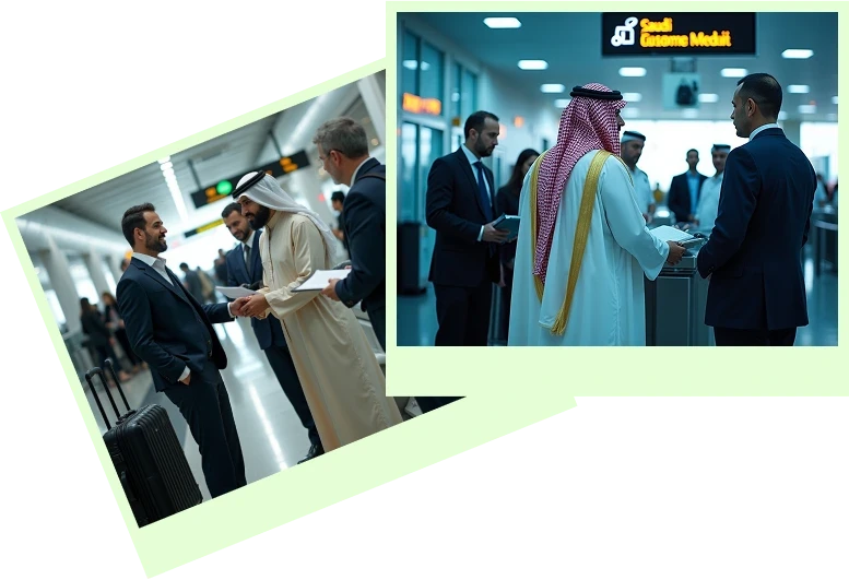 Airport custom clearance